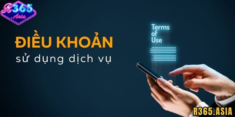 Điều khoản sử dụng R365 khi đăng ký thông tin cá nhân