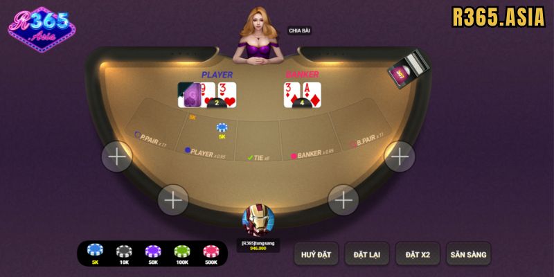 Hướng dẫn cách tính điểm Baccarat R365 siêu dễ dàng