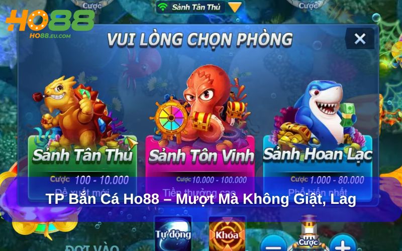 Ưu điểm khi chơi TP Bắn Cá trên hệ thống Ho88 Ưu điểm khi chơi TP Bắn Cá trên hệ thống Ho88